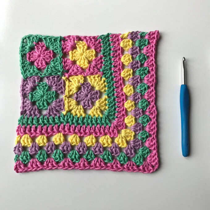 How to get your granny squares right every time. – Germander Cottage Crafts