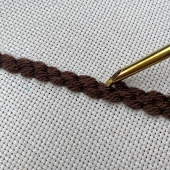 How to Make a Punch Needle Christmas Pudding Footstool | Hobbycraft