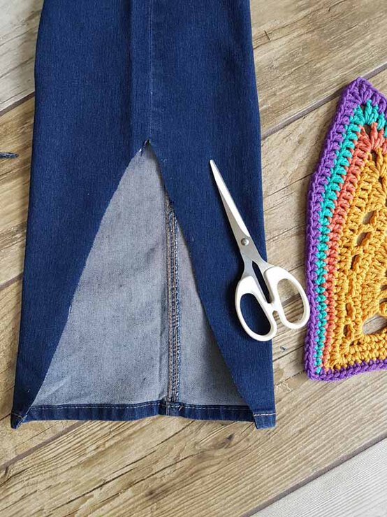 How to Make Upcycled Crochet Flares Hobbycraft