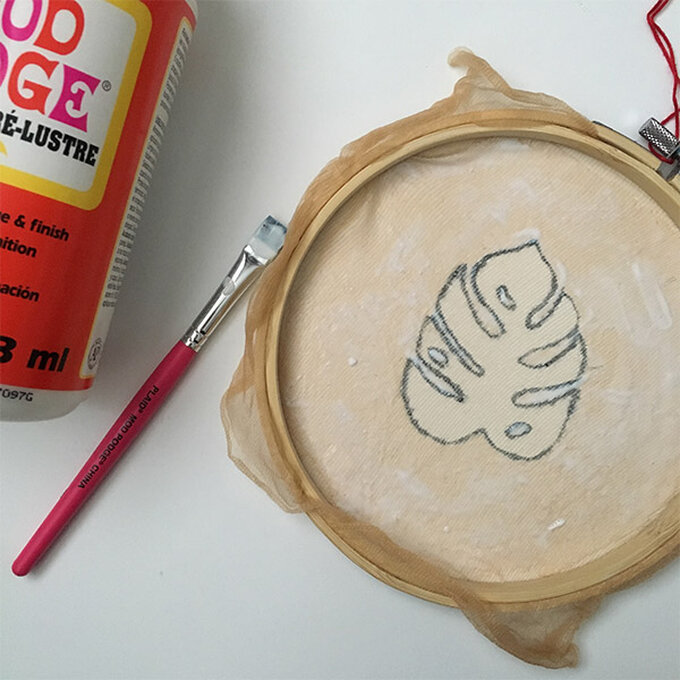 How to Screen Print at Home Using Mod Podge Hobbycraft