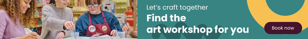 In-Store and Online Art Workshops - Book Now!
