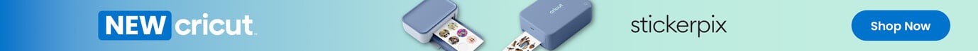 Clicking leads to all Cricut Stickerpix products.