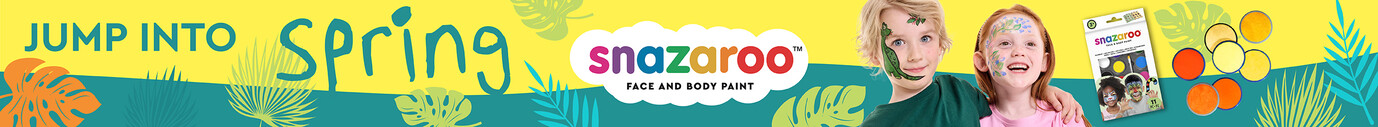Snazaroo Brand Banner