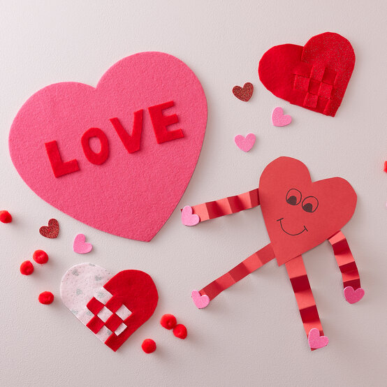 11 Cute Valentine's Day Crafts for Kids Hobbycraft