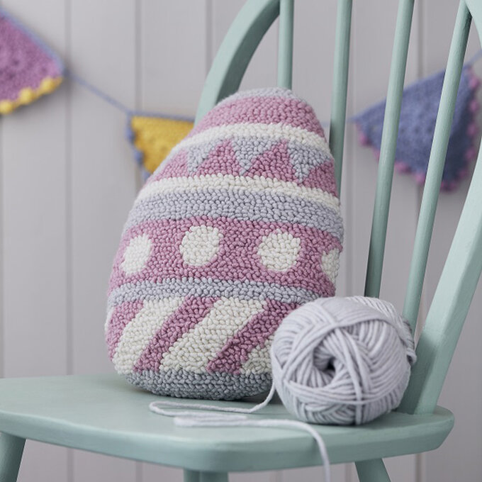 How to Make a Punch Needle Easter Cushion Hobbycraft