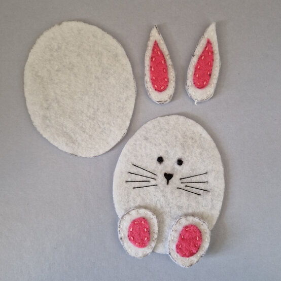 Cotton Balls Bunny Plate Craft Fluffy Cotton Ball Bunny Book Week