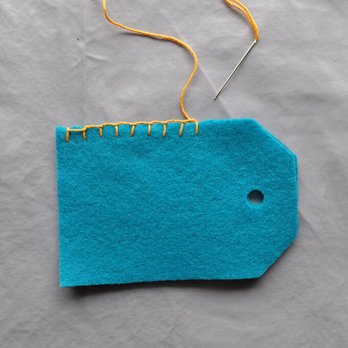 Great British Button Challenge Sew a Felt Name Tag Hobbycraft