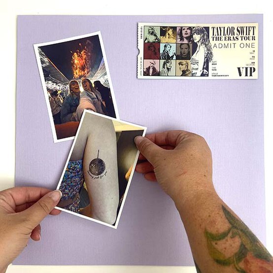 First Concert Frame How to Make a Concert Memory Frame | Hobbycraft