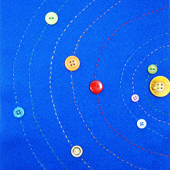 Solar System Using Yarn How to Sew a Solar System | Hobbycraft