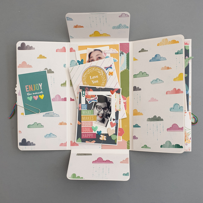 How to Make a Scrapbook Mini Album Hobbycraft