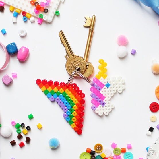 How to Make Picture Bead Keyrings Hobbycraft