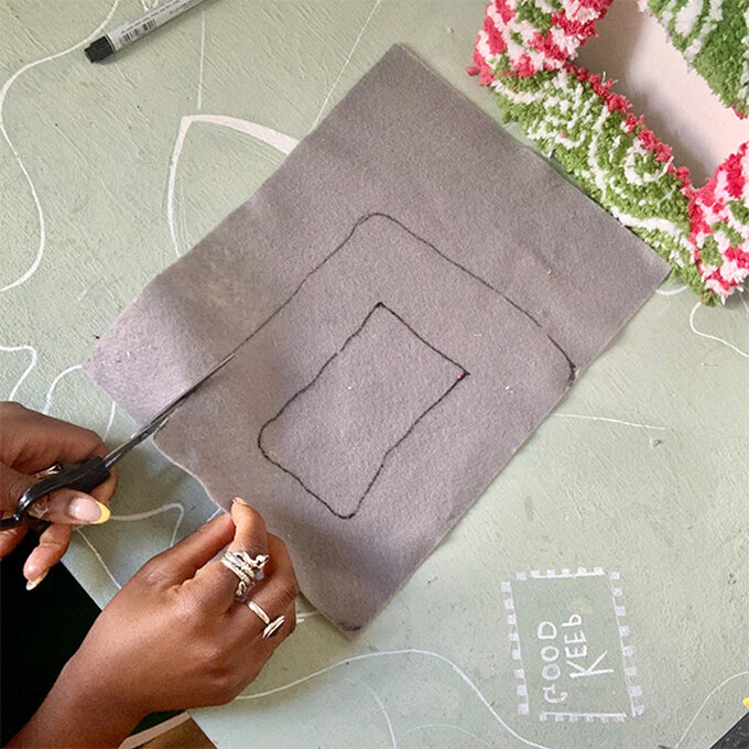 How to Make a Punch Needle Mirror Hobbycraft