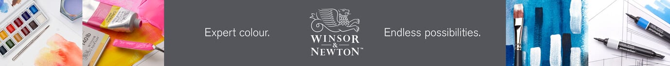 Winsor & Newton Brand Banner