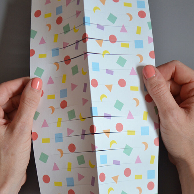 How to Make Patterned Paper Lanterns Hobbycraft
