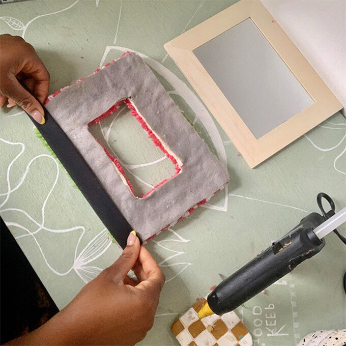 How to Make a Punch Needle Mirror Hobbycraft
