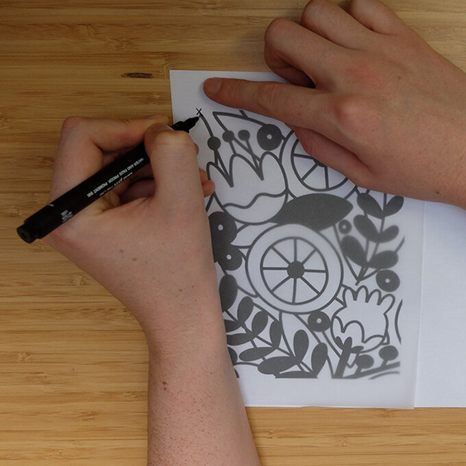 How to Create a Dual Colour Linocut Print Hobbycraft