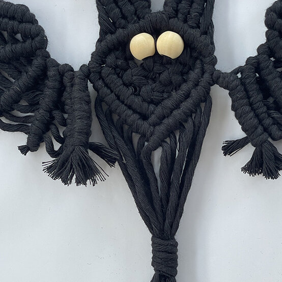 How to Make a Macrame Bat and Ghost Plant Hanger | Hobbycraft