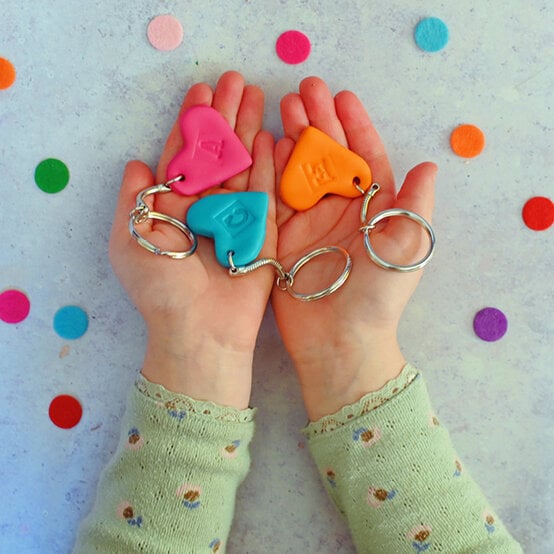 Easy Keyring Ideas for Kids to Do at Home Hobbycraft