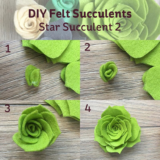 How to Make Felt Succulent Fillable Letters for Spring