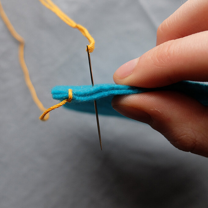 Great British Button Challenge Sew a Felt Name Tag Hobbycraft