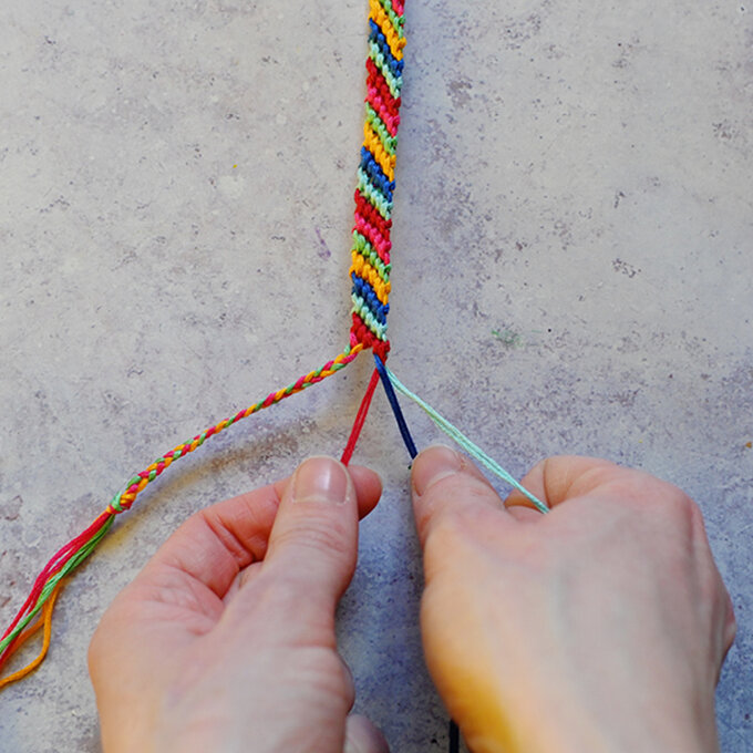 How to Make Embroidery Floss Bracelets