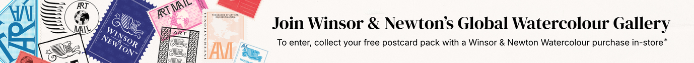 Winsor & Newton Brand Banner