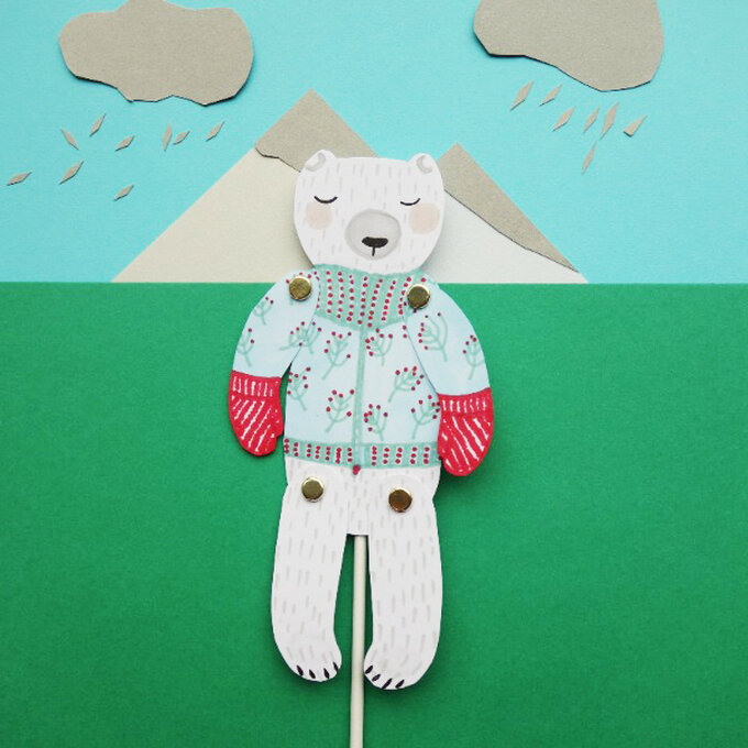 How to Make Paper Bear Puppets | Hobbycraft