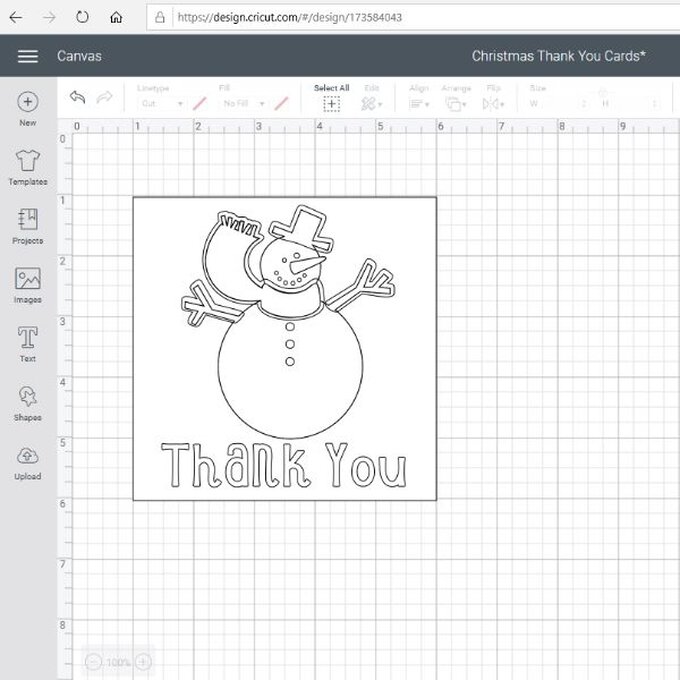 Cricut How to Make Thank You Colouring Cards Hobbycraft