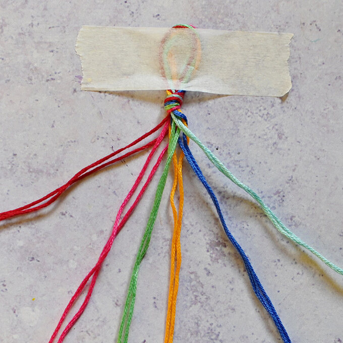 How to Make Friendship Bracelets with Embroidery Thread | Hobbycraft