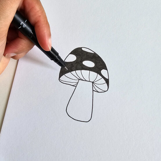 easy fineliner drawings
