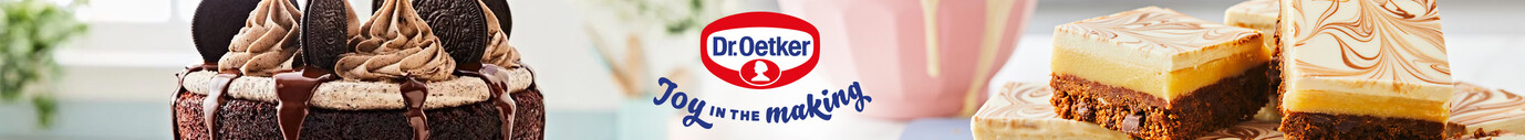 Dr. Oetker Brand Banner