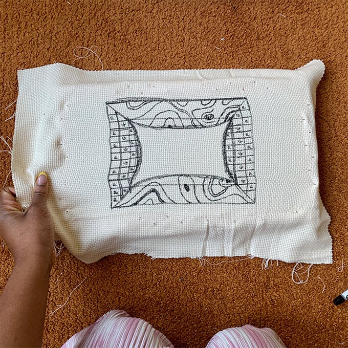 How to Make a Punch Needle Mirror Hobbycraft