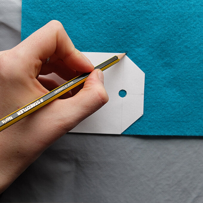 Great British Button Challenge Sew a Felt Name Tag Hobbycraft