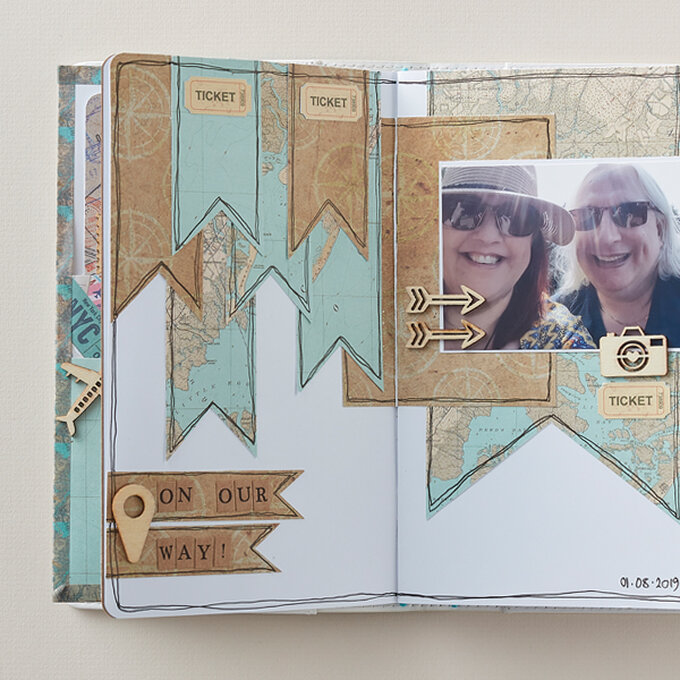 How to Make a Travel Album Hobbycraft