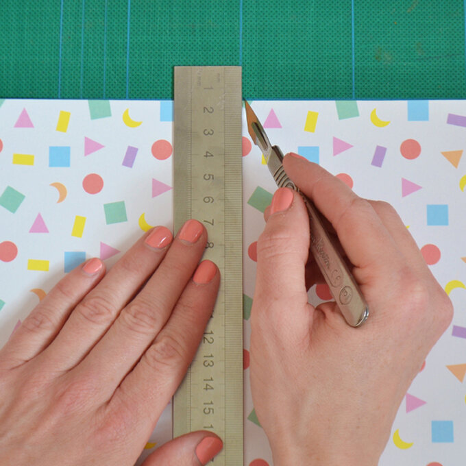 How to Make Patterned Paper Lanterns Hobbycraft