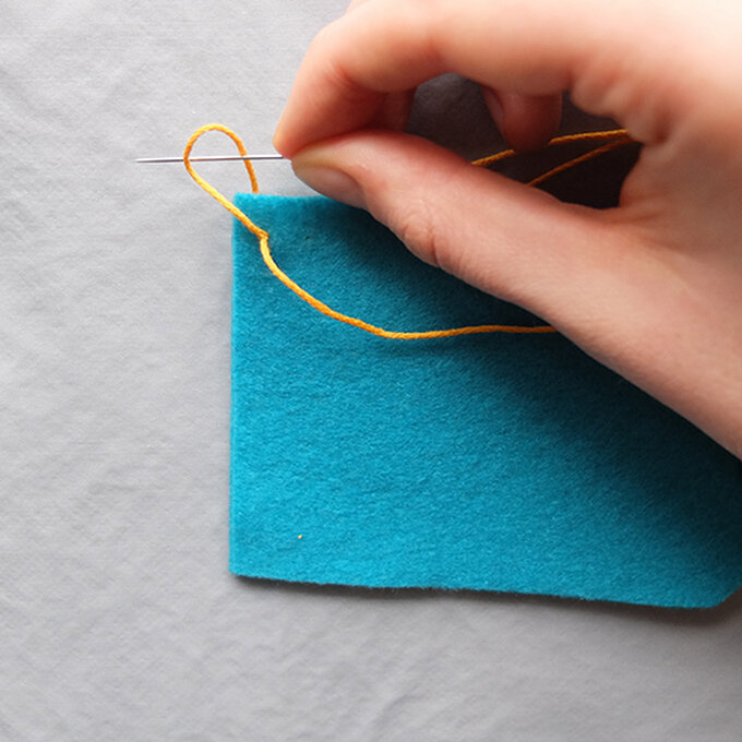 Great British Button Challenge Sew a Felt Name Tag Hobbycraft