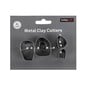 Abstract Metal Clay Cutters 4 Pack image number 1