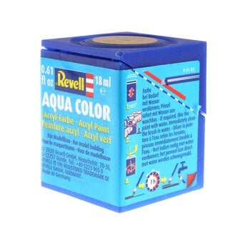 Revell Ochre Brown Matt Aqua Colour Acrylic Paint 18ml (188) image number 4
