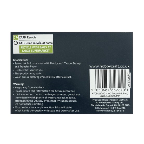 Black Tattoo Ink Pad image number 5