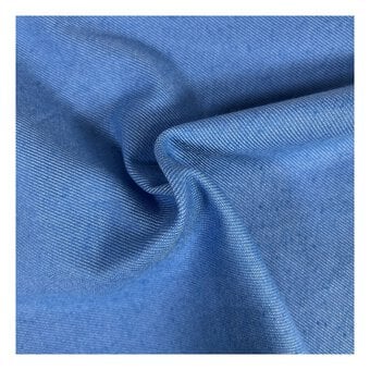 Blue Drill Fabric by the Metre
