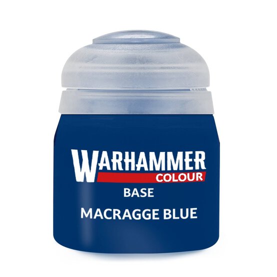 Warhammer Macragge Blue Base Paint 12ml image number 1