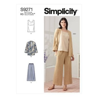 Simplicity Women’s Separates Sewing Pattern S9271 (18-26)