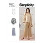 Simplicity Women’s Separates Sewing Pattern S9271 (18-26) image number 1