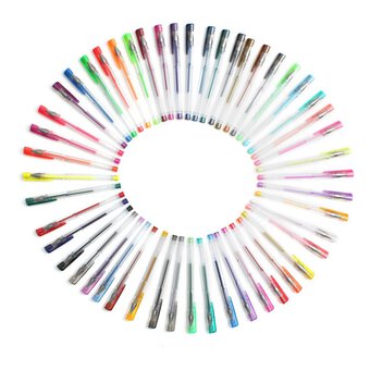 Assorted Gel Pens 50 Pack