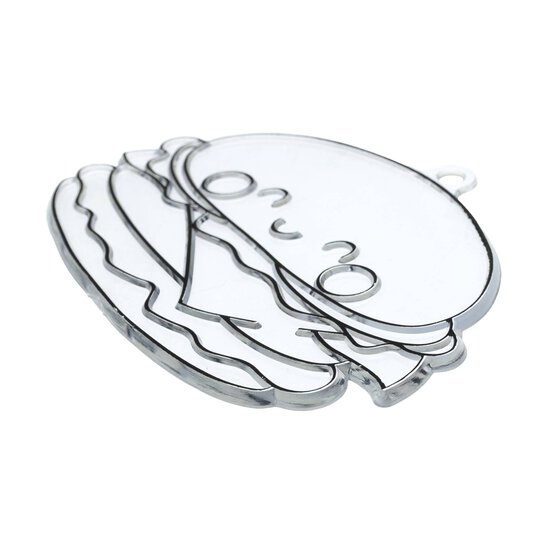 Happy Burger Plastic Suncatcher image number 3
