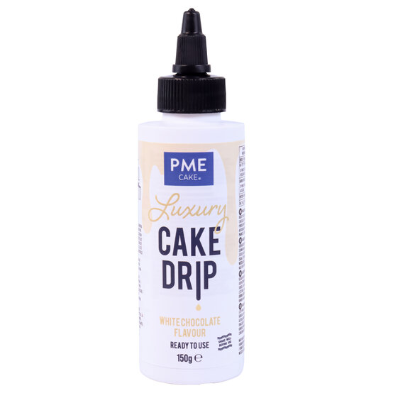 PME White Chocolate Luxury Cake Drip 150g image number 1