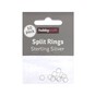 Sterling Silver 7mm Split Rings 10 Pack image number 1