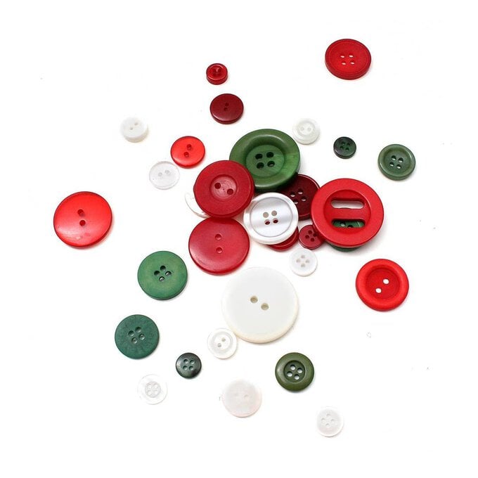 Christmas Buttons 50g image number 1