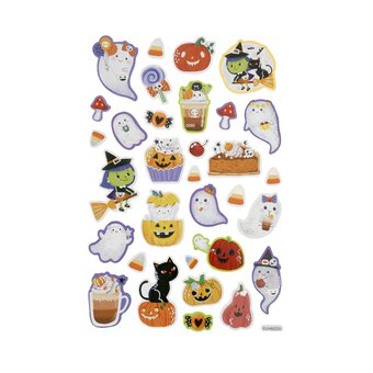 Ghost and Witch Foam Stickers