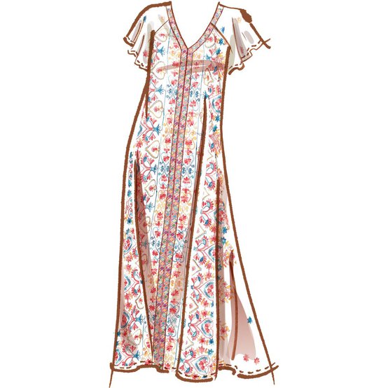 McCall&rsquo;s Dress and Jumpsuit Sewing Pattern M8165 (6-14) image number 5